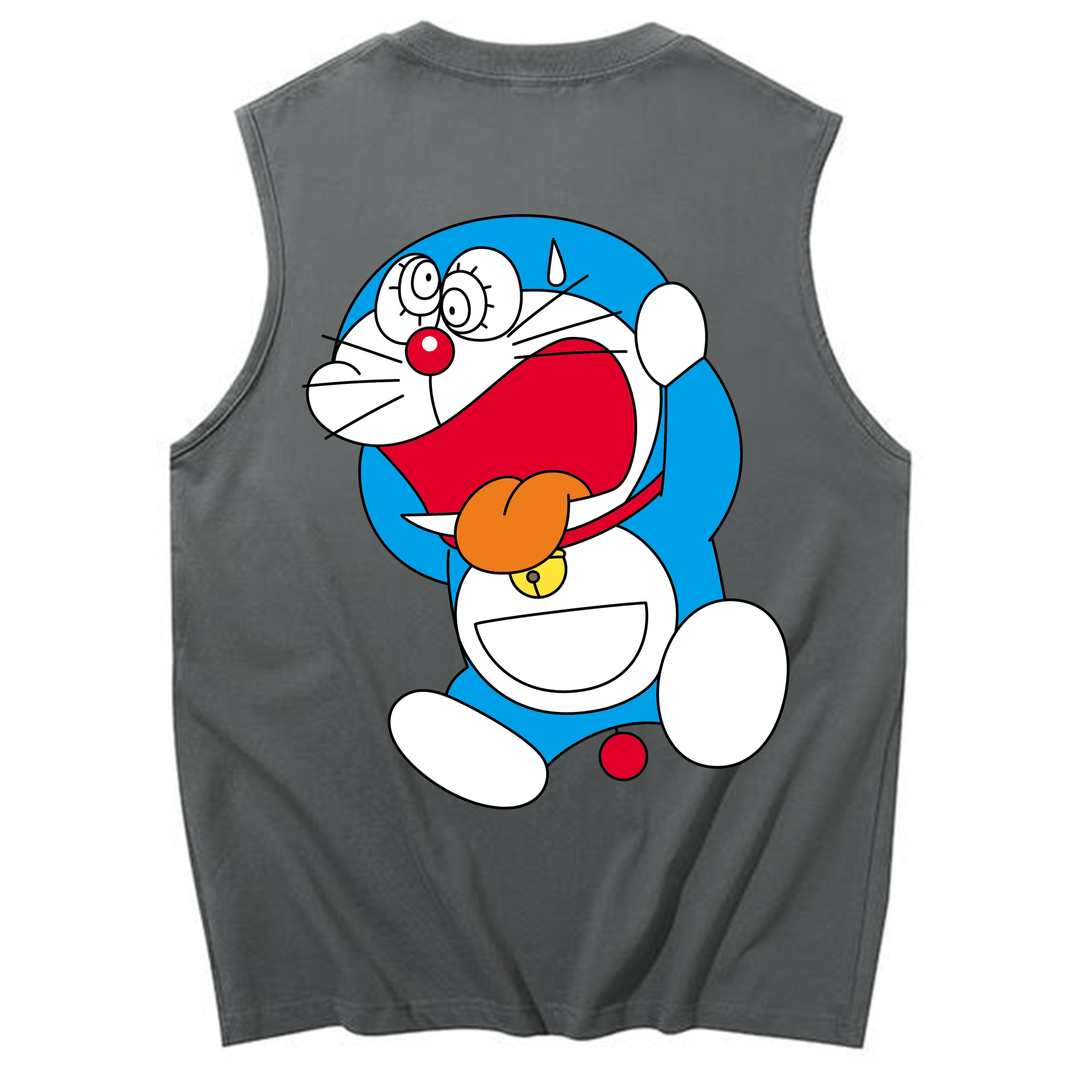 （画像用） ドラえもん Doraemon コットン100％タンクトップ（背面プリント）